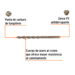 Broca para Concreto 3/8" x 6" Truper 12759 - Imagen 4