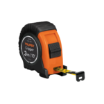 Flexómetro Gripper contra impactos 3 m cinta 13 mm, Truper