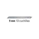 Cúter profesional con alma metálica y grip antiderrapante, Truper - Image 2