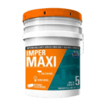 Impermeabilizante 5 años 19lt maxi cubeta fibratado blanco Impac