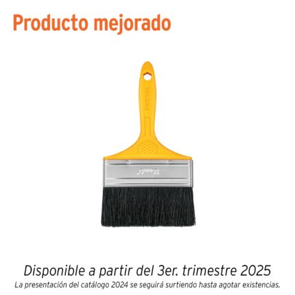 Brocha de uso general Pretul de 1 1/2 pulgadas con mango de plástico