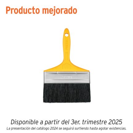 Brocha de uso general Pretul de 6 pulgadas con mango de plástico