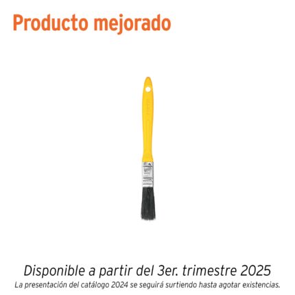 Brocha de uso general Pretul de 1/2 pulgadas con mango de plástico