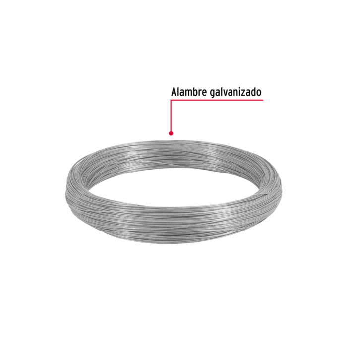 Kilo de alambre galvanizado, calibre 20, Fiero