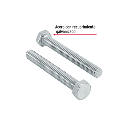 Bolsa con 60 tornillos 5/16" x 2-1/2" tipo máquina, Fiero