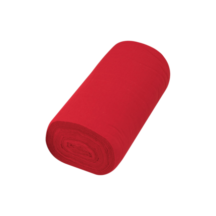 franela roja de algodón, Klintek 1mt