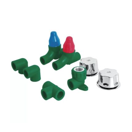 KIT PPR para instalación regadera, sin manerales, Foset