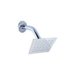 Regadera cuadrada Cromada Acero Inox ANBEC R1777C