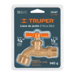 Llave jardinera de nariz ½x¾ Truper