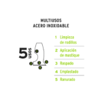 Espatula de 5 usos, Truper