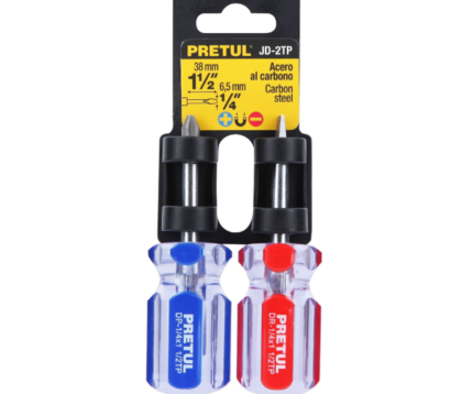 Desarmadores de trompo con 2 piezas, Pretul