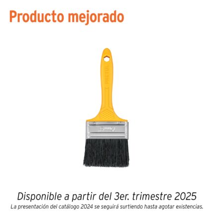 Brocha de uso general Pretul de 3 pulgadas con mango de plástico