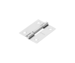 Bisagra rectangular de 2" x 1 1/2" de acero pulido, Hermex