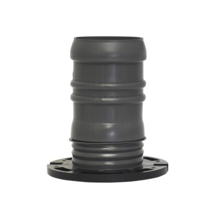Brida flexible larga para tubería de 4" (diámetro interior real 4" o 100mm)