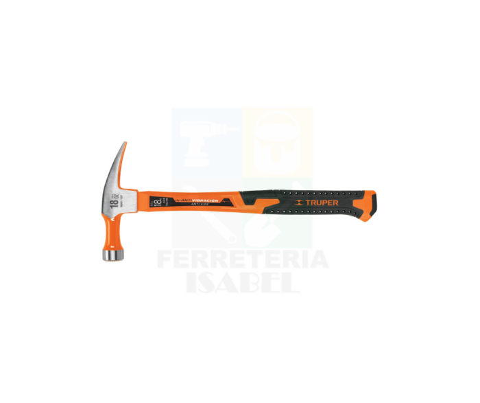 Martillo de uña recta, 18 oz, mango fibra de vidrio 10761 - Imagen 2