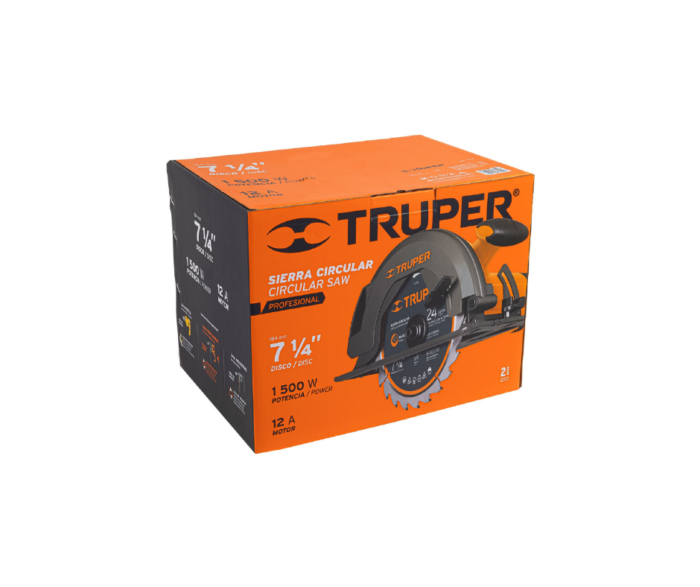 Sierra circular, 7-1/4", profesional, 1500 W - Imagen 7