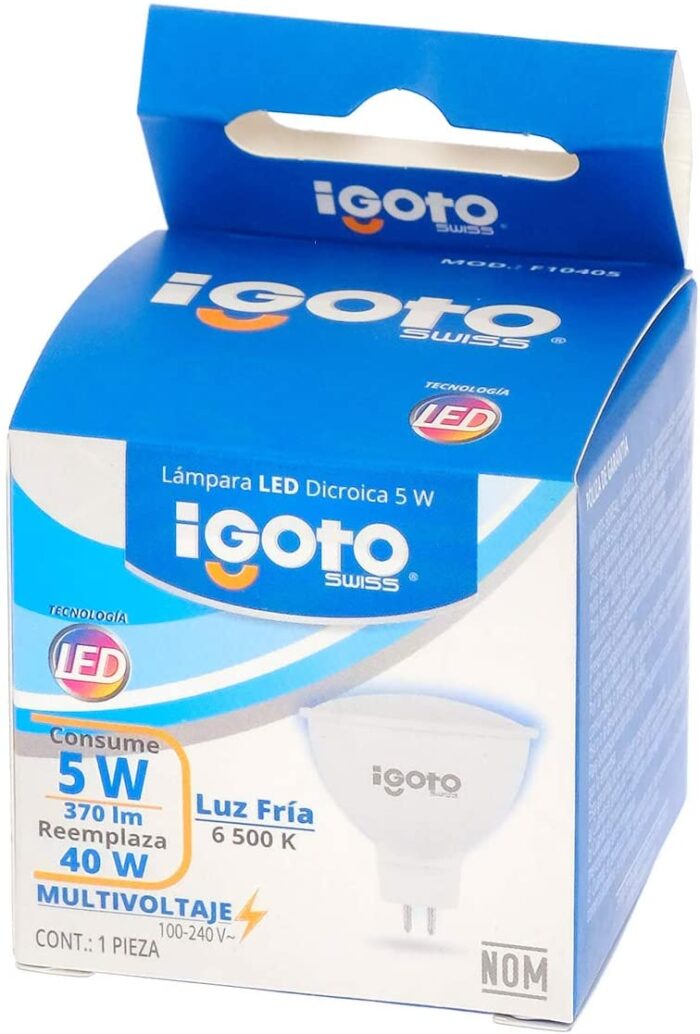 Lampara LED Dicroica 5w COD 130313 - Imagen 2