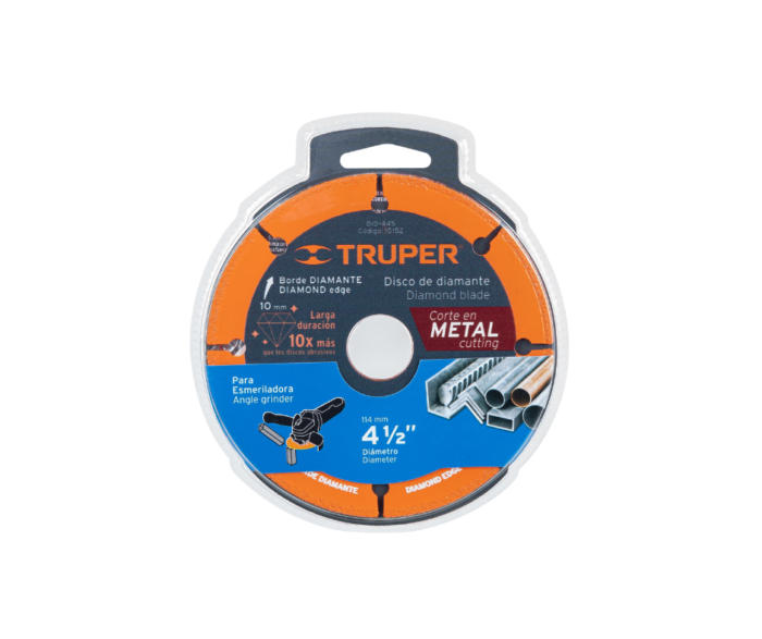 Disco de diamante, 4-1/2" corte metal truper - Imagen 2