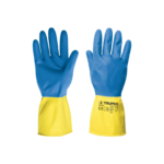 Guantes de latex reforzado para hacer limpieza