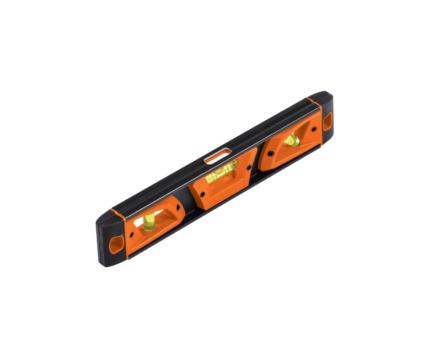 Nivel torpedo magnético, cuerpo de aluminio, 10" largo Truper