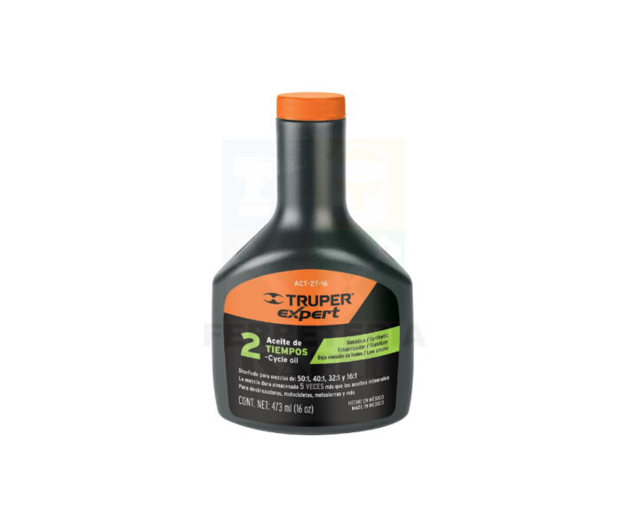 Aceite sintético para motor de 2 tiempos, 470ml (16oz) - Imagen 2