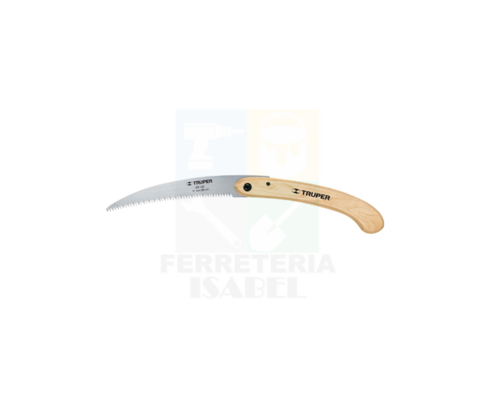 Serrucho de poda 12" plegable mango de madera 6 DPP Truper - Imagen 3