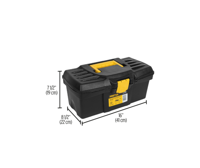 Caja plástica para herramientas, 16" Pretul 20532 - Imagen 2