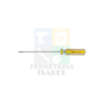 Desarmador cabinet, 1/8 x 4", mango PVC, Pretul 21464