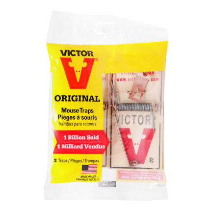 Ratonera VICTOR de madera chica pack de 2 piezas