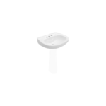 Lavabo jazmin blanco Cato 4001011