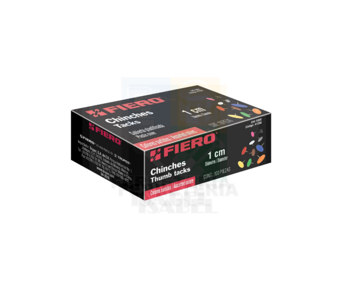 Chinches, 100 piezas, colores - Imagen 2