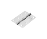 Bisagra rectangular 4", acero pulido 1Pza Hermex 43191