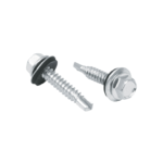 Pija hexagonal punta broca c/rondanas 1-1/4" Fiero