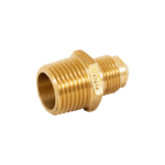 Niple terminal de latón, 3/8" X 1/2" Foset 47434