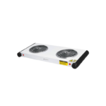 Parrilla eléctrica 2 quemadores, rectangular