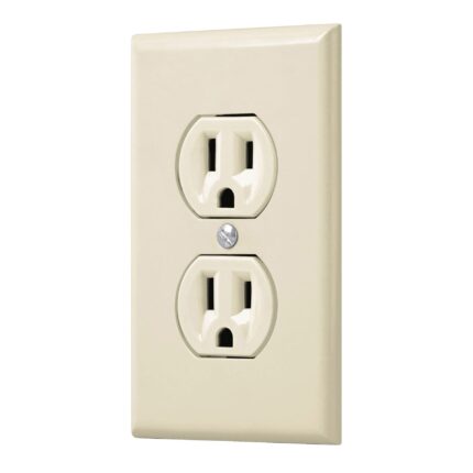 Placa armada 2 contactos polarizados, línea Standard