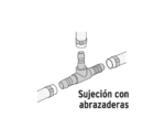 Tee inserción, 1/2" Foset - Imagen 2