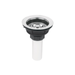 Contracanasta de plástico con tubo de plástico, 3-1/2" Foset