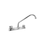 Mezcladora para fregadero cuello tipo ganso