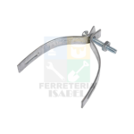 Abrazadera tubo tipo omega 1-1/2" bolsa con 5 pzas, Volteck 46031 - Imagen 2