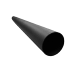 Tubo para closet redondo negro 25mmx3mts Shutz Elite