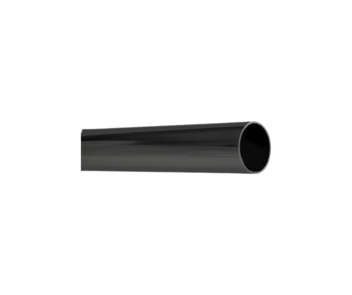 Tubo para closet redondo negro 25mmx3mts Shutz Elite - Imagen 2