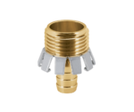 Conector 1/2" macho tipo garra de aluminio, Truper 101731