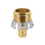 Conector 1/2" macho tipo garra de aluminio, Truper 101731