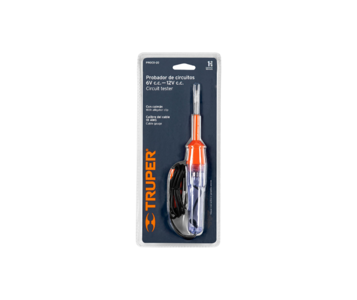 Probador de circuitos 20 cm de corriente directa, Truper 13986 - Imagen 3