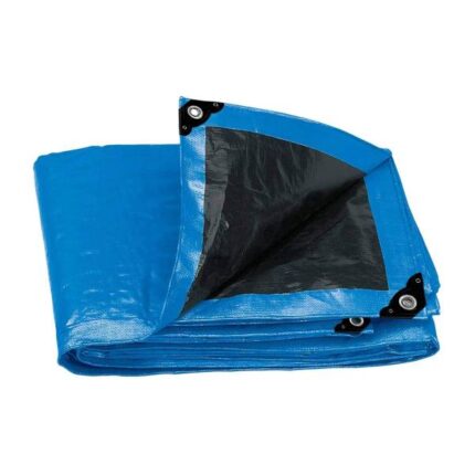 Lona azul Vianti 2x3 metros calibre .12mm con goma PVC