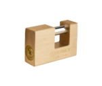 Candado antipalanca 75mm, llave tetra Hermex