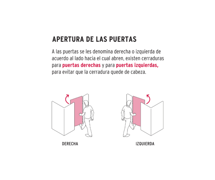 Cerradura de barra libre con 2 llaves estándar, Hermex - Imagen 2