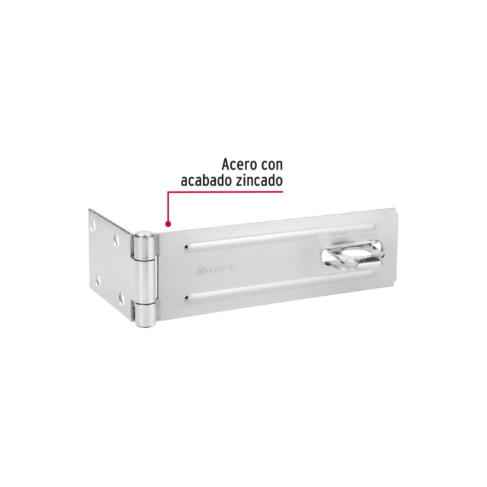 Portacandado de acero zincado 6", Hermex - Imagen 3