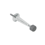 Tope para puerta recto, acabado cromo, Hermex 43787